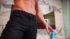 jeans-button-down-and-mesh-calvin-klein_